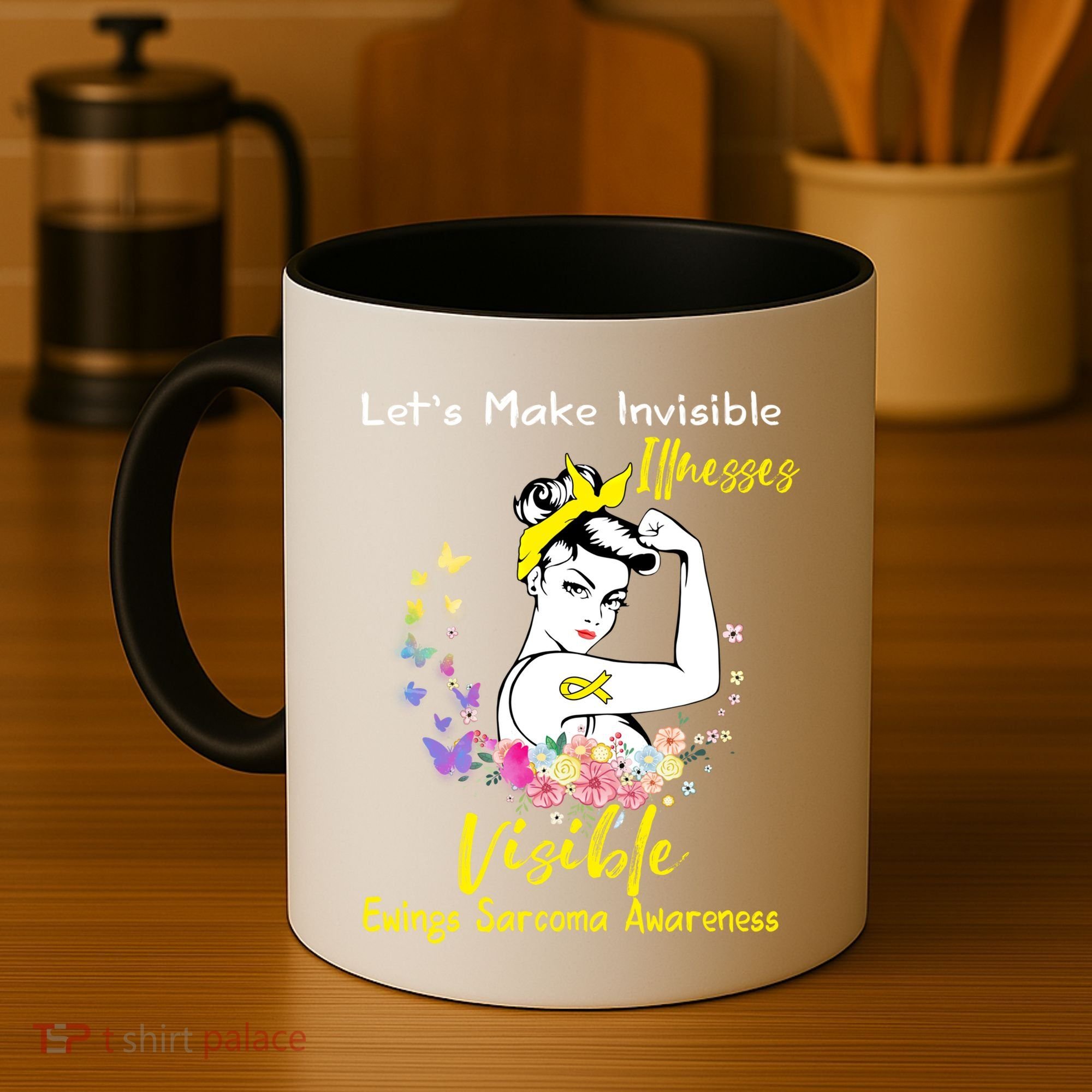 Support Ewings Sarcoma Awareness Gift Coffee Mug