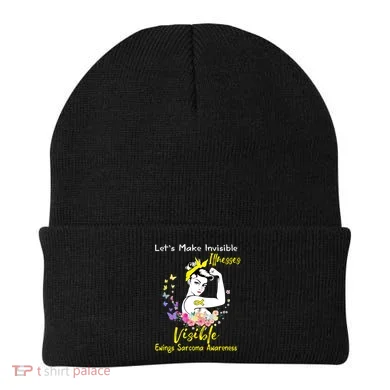 Support Ewings Sarcoma Awareness Gift Beanie