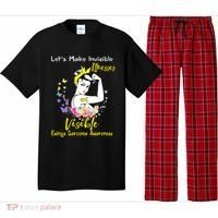 Support Ewings Sarcoma Awareness Gift Pajama Set thumb 0