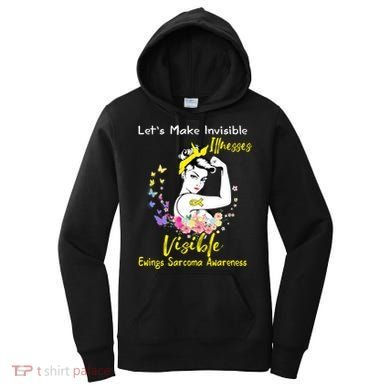 Support Ewings Sarcoma Awareness Gift Women's Hoodie