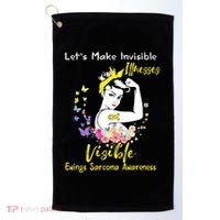 Support Ewings Sarcoma Awareness Gift Golf Towel thumb 0