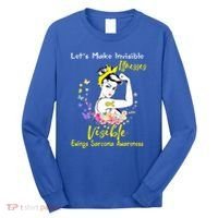 Support Ewings Sarcoma Awareness Gift Long Sleeve Shirt thumb 0