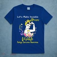 Support Ewings Sarcoma Awareness Gift T-Shirt thumb 5