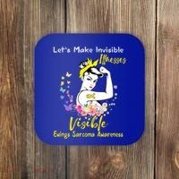 Support Ewings Sarcoma Awareness Gift Coaster thumb 0