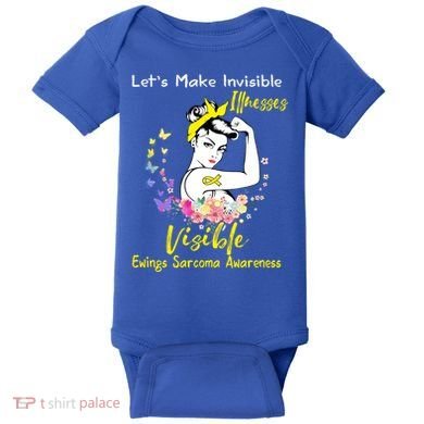 Support Ewings Sarcoma Awareness Gift Baby Bodysuit
