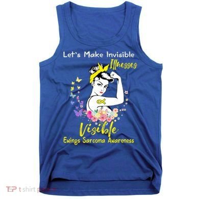Support Ewings Sarcoma Awareness Gift Tank Top