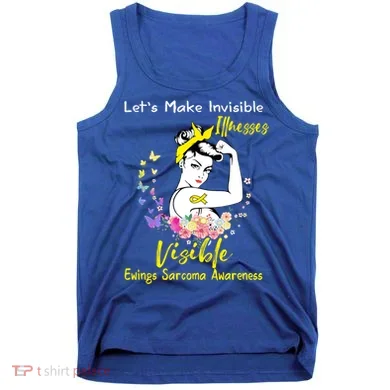 Support Ewings Sarcoma Awareness Gift Tank Top