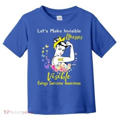Support Ewings Sarcoma Awareness Gift Toddler T-Shirt