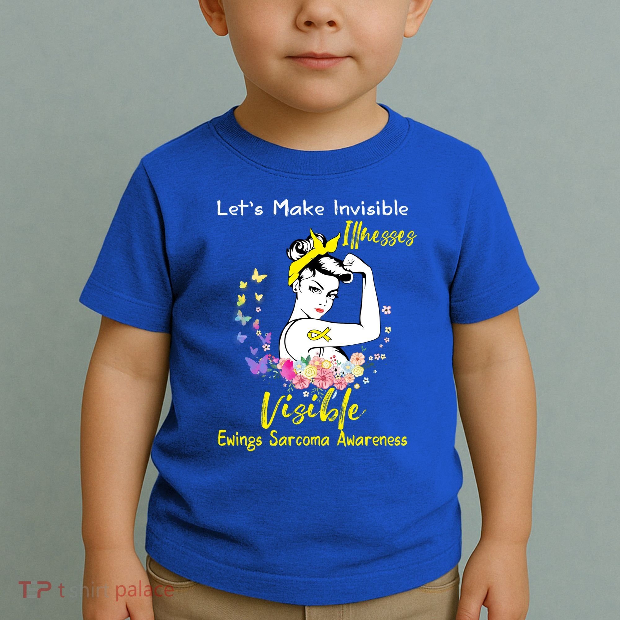 Support Ewings Sarcoma Awareness Gift Toddler T-Shirt