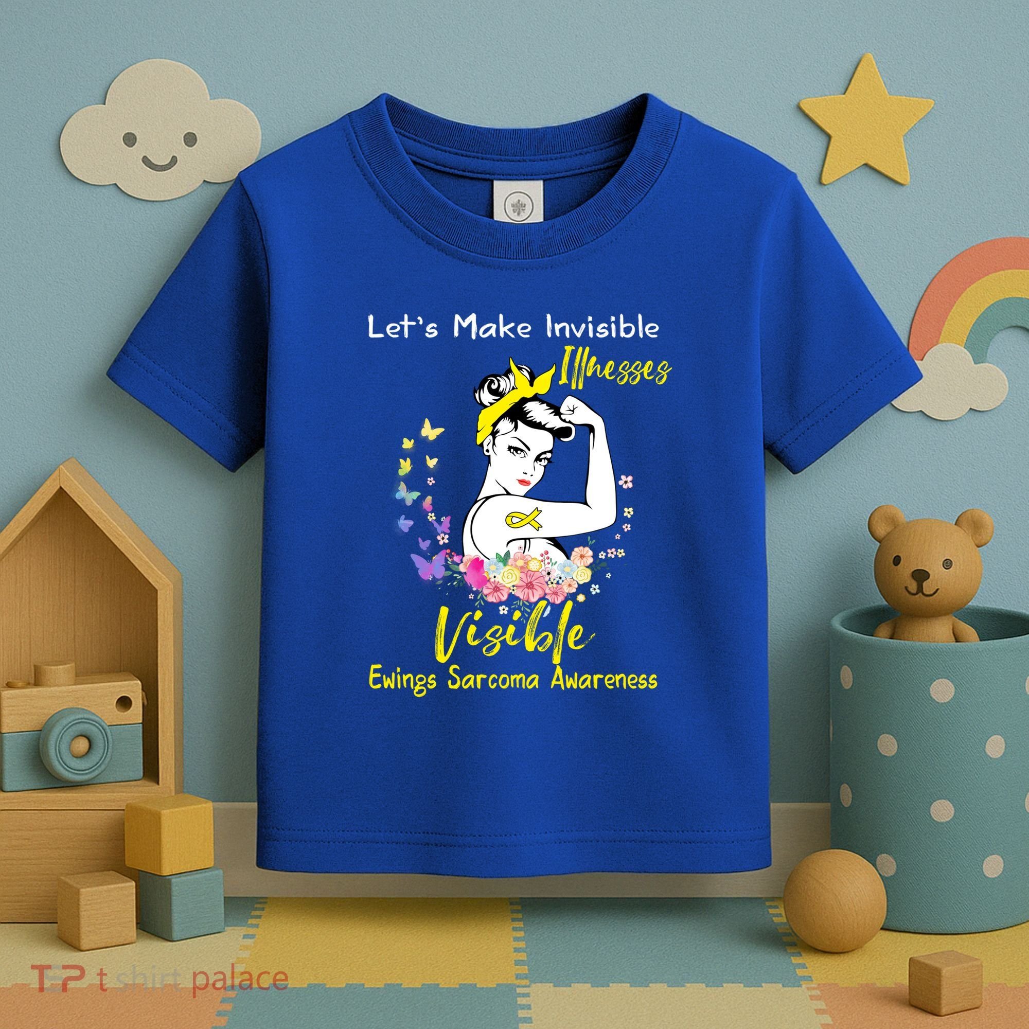 Support Ewings Sarcoma Awareness Gift Toddler T-Shirt