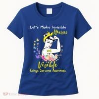 Support Ewings Sarcoma Awareness Gift Women's T-Shirt thumb 0