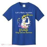 Support Ewings Sarcoma Awareness Gift Kids T-Shirt thumb 0