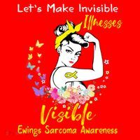 Support Ewings Sarcoma Awareness Gift Santa Hat thumb 1