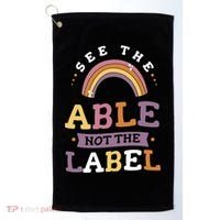 Special Education Teacher I Became A Special Ed Teacher Gift Golf Towel thumb 0