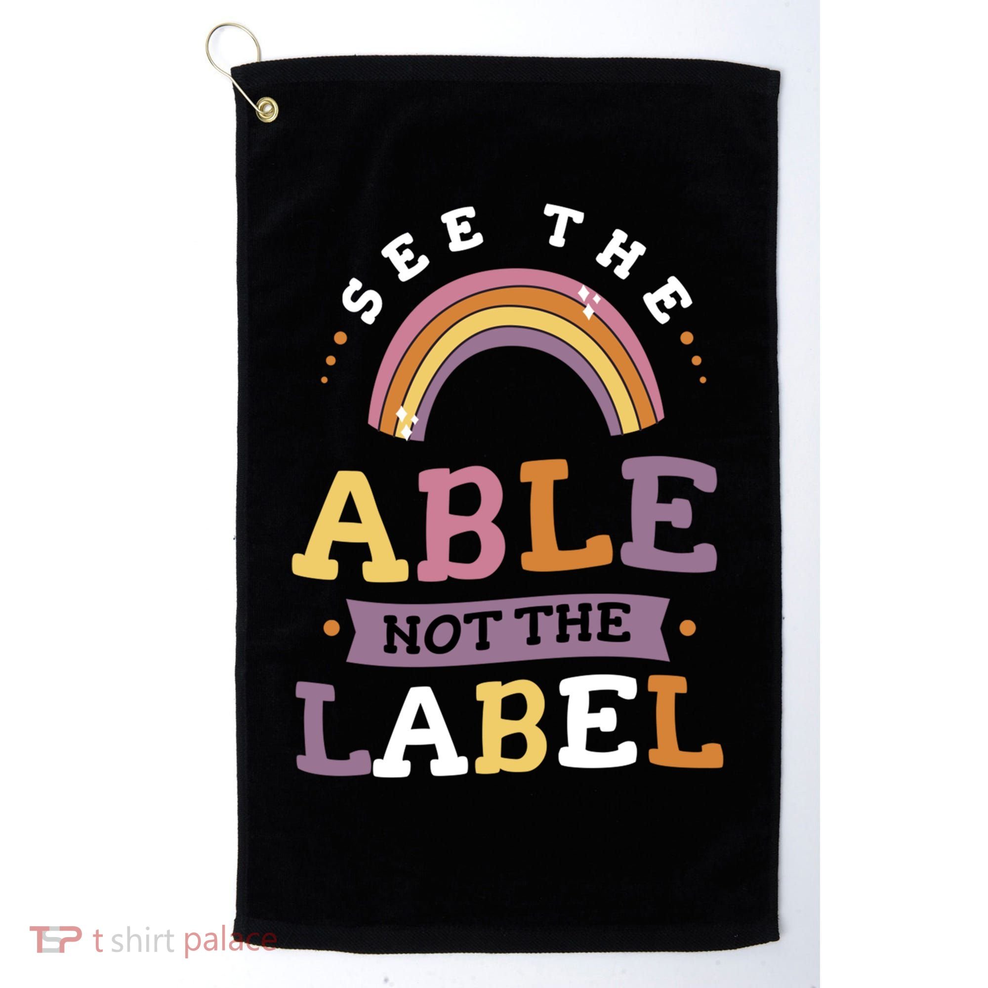 Special Education Teacher I Became A Special Ed Teacher Gift Golf Towel