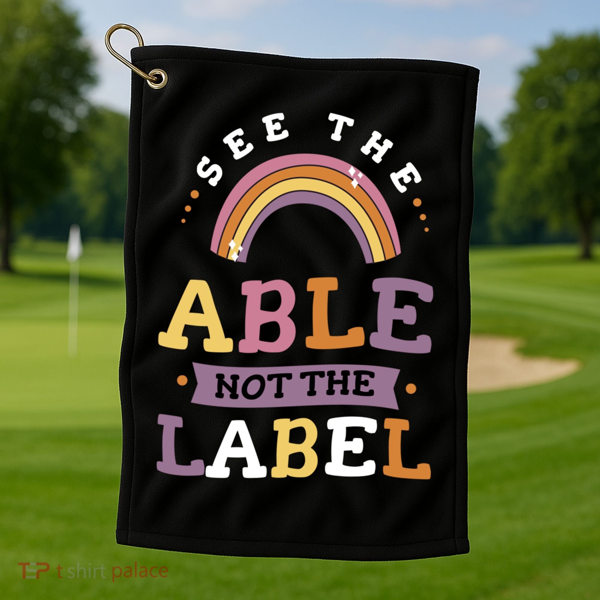Special Education Teacher I Became A Special Ed Teacher Gift Golf Towel