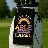 Special Education Teacher I Became A Special Ed Teacher Gift Golf Towel thumb 2