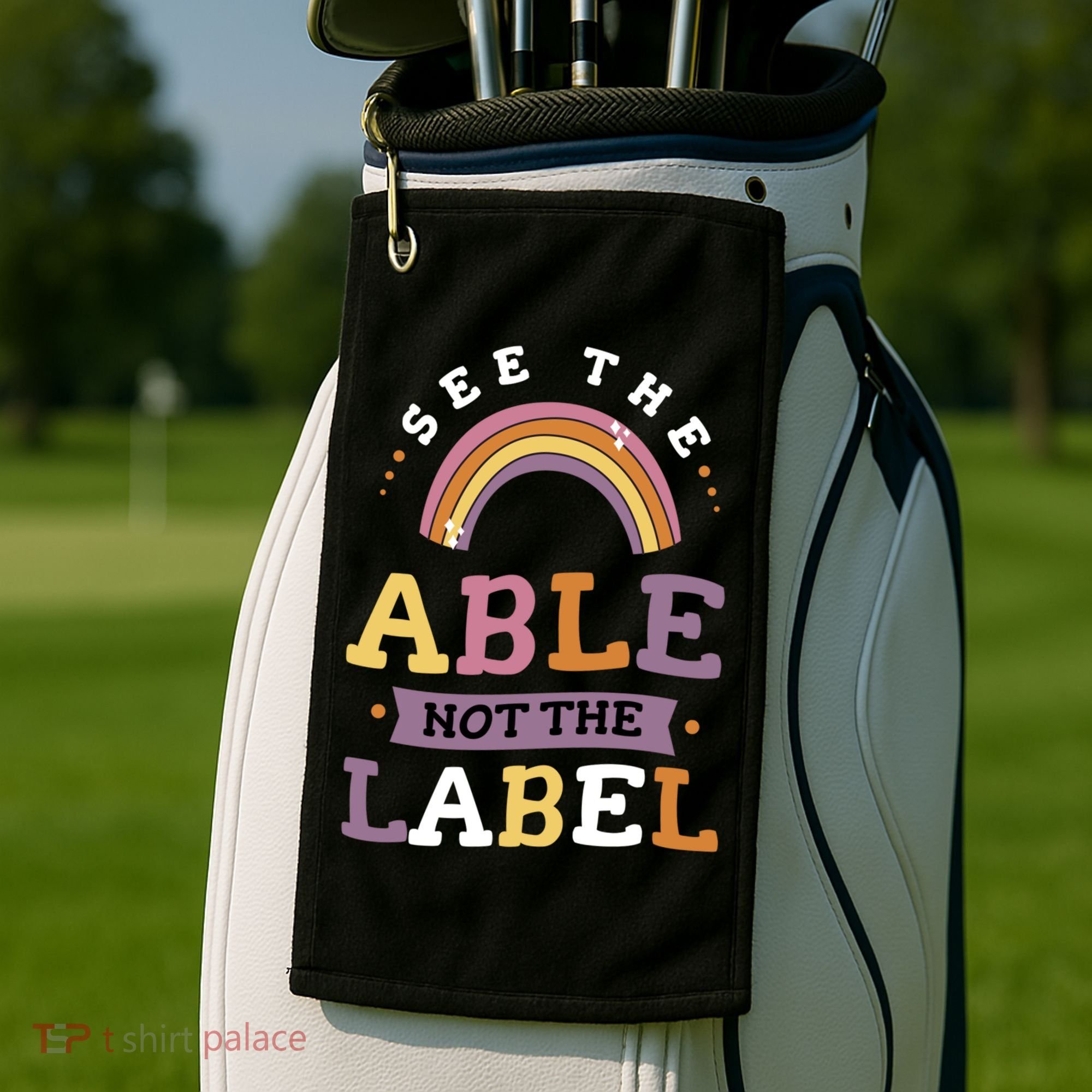 Special Education Teacher I Became A Special Ed Teacher Gift Golf Towel