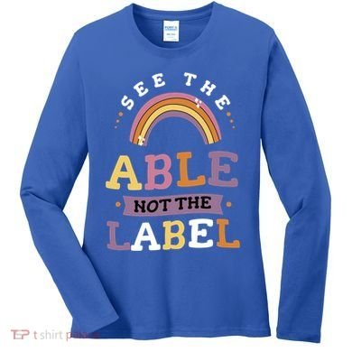 Special Education Teacher I Became A Special Ed Teacher Gift Women's Long Sleeve Shirt