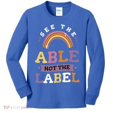 Special Education Teacher I Became A Special Ed Teacher Gift Kids Long Sleeve Shirt