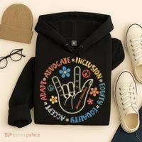 Special Education Teacher Inspirational Autism Awareness Hoodie thumb 4