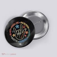 Special Education Teacher Inspirational Autism Awareness Button thumb 0