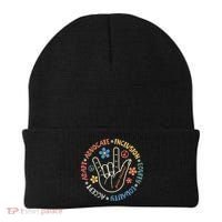 Special Education Teacher Inspirational Autism Awareness Beanie thumb 0