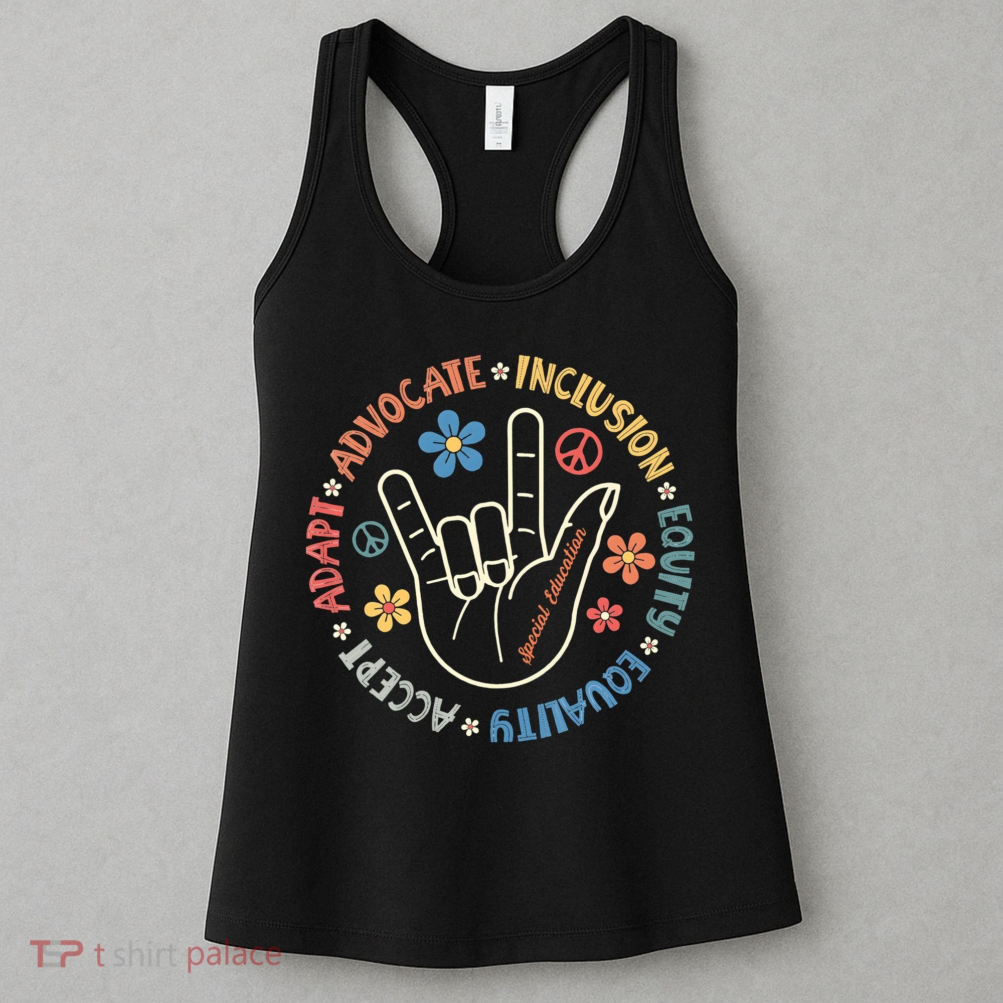 Special Education Teacher Inspirational Autism Awareness Women's Tank Top