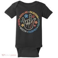 Special Education Teacher Inspirational Autism Awareness Baby Bodysuit thumb 0