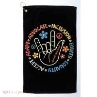 Special Education Teacher Inspirational Autism Awareness Golf Towel thumb 0