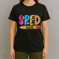 Special Education Teacher Sped Squad SPED Teacher T-Shirt thumb 4
