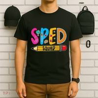 Special Education Teacher Sped Squad SPED Teacher T-Shirt thumb 6