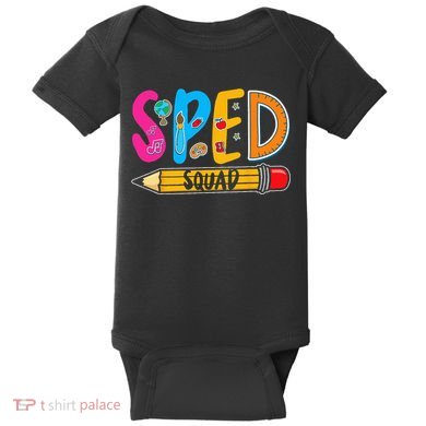 Special Education Teacher Sped Squad SPED Teacher Baby Bodysuit
