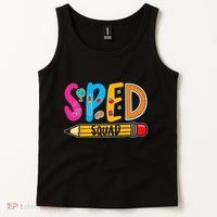 Special Education Teacher Sped Squad SPED Teacher Tank Top thumb 2