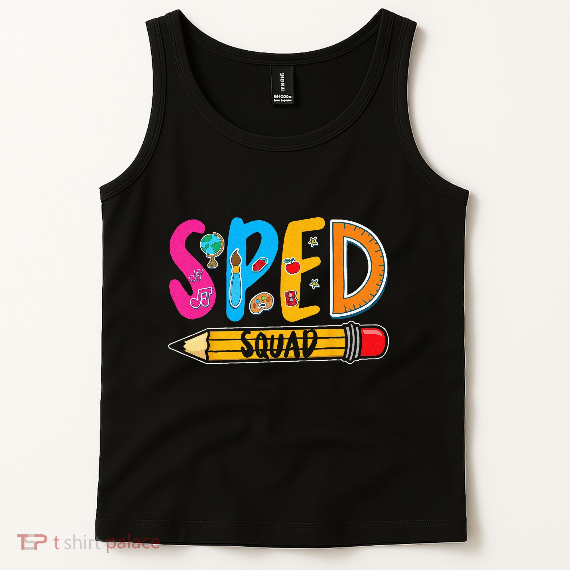 Special Education Teacher Sped Squad SPED Teacher Tank Top