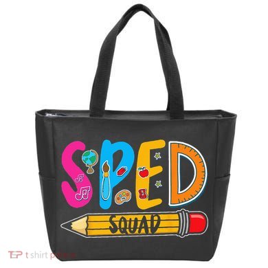 Special Education Teacher Sped Squad SPED Teacher Tote Bag