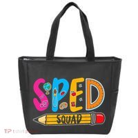 Special Education Teacher Sped Squad SPED Teacher Tote Bag thumb 0
