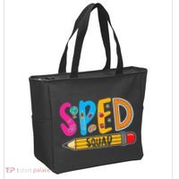 Special Education Teacher Sped Squad SPED Teacher Tote Bag thumb 2