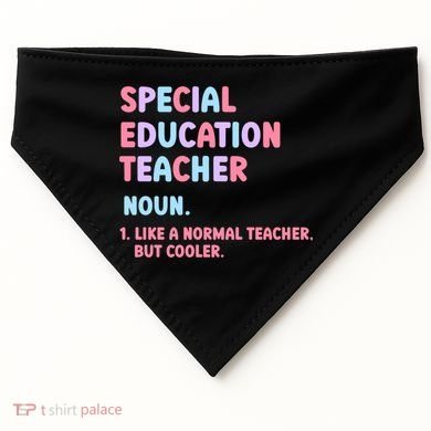 Special Education Teacher Gift USA-Made Doggie Bandana