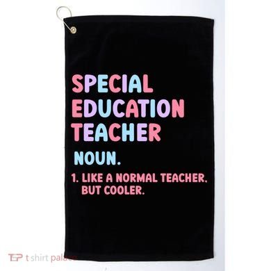 Special Education Teacher Gift Golf Towel