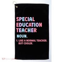 Special Education Teacher Gift Golf Towel thumb 0