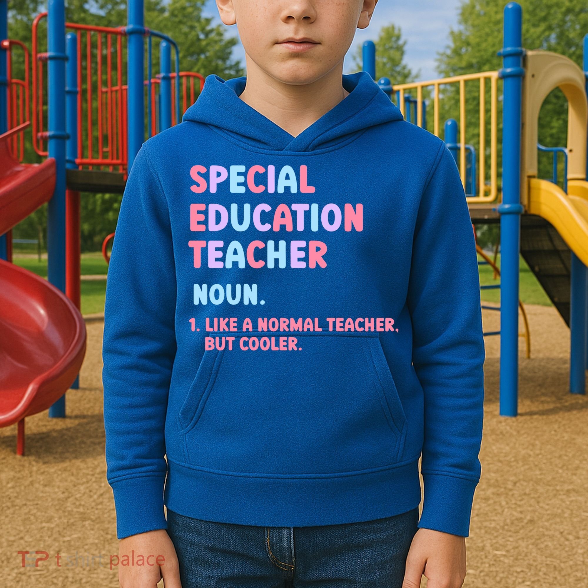 Special Education Teacher Gift Kids Hoodie