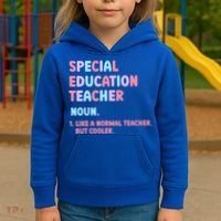 Special Education Teacher Gift Kids Hoodie thumb 3