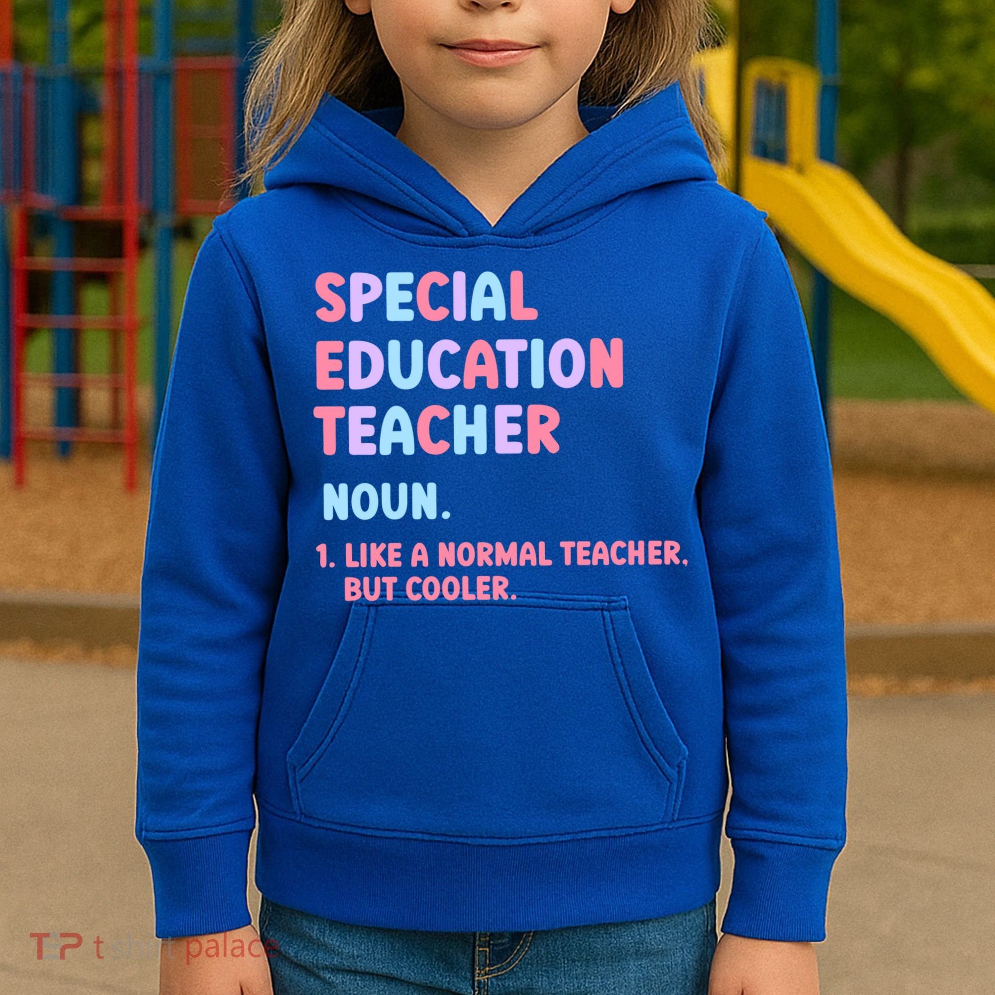 Special Education Teacher Gift Kids Hoodie