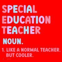 Special Education Teacher Gift Santa Hat thumb 1