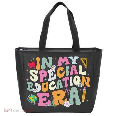 Special Education Teacher Era Inspirational Sped Aba Autism Tote Bag