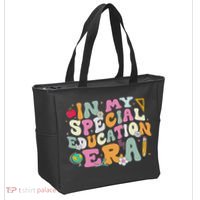 Special Education Teacher Era Inspirational Sped Aba Autism Tote Bag thumb 2