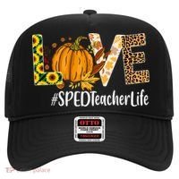 Special Education Teacher Love Fall Leopard Halloween Autumn Gift Hat thumb 0