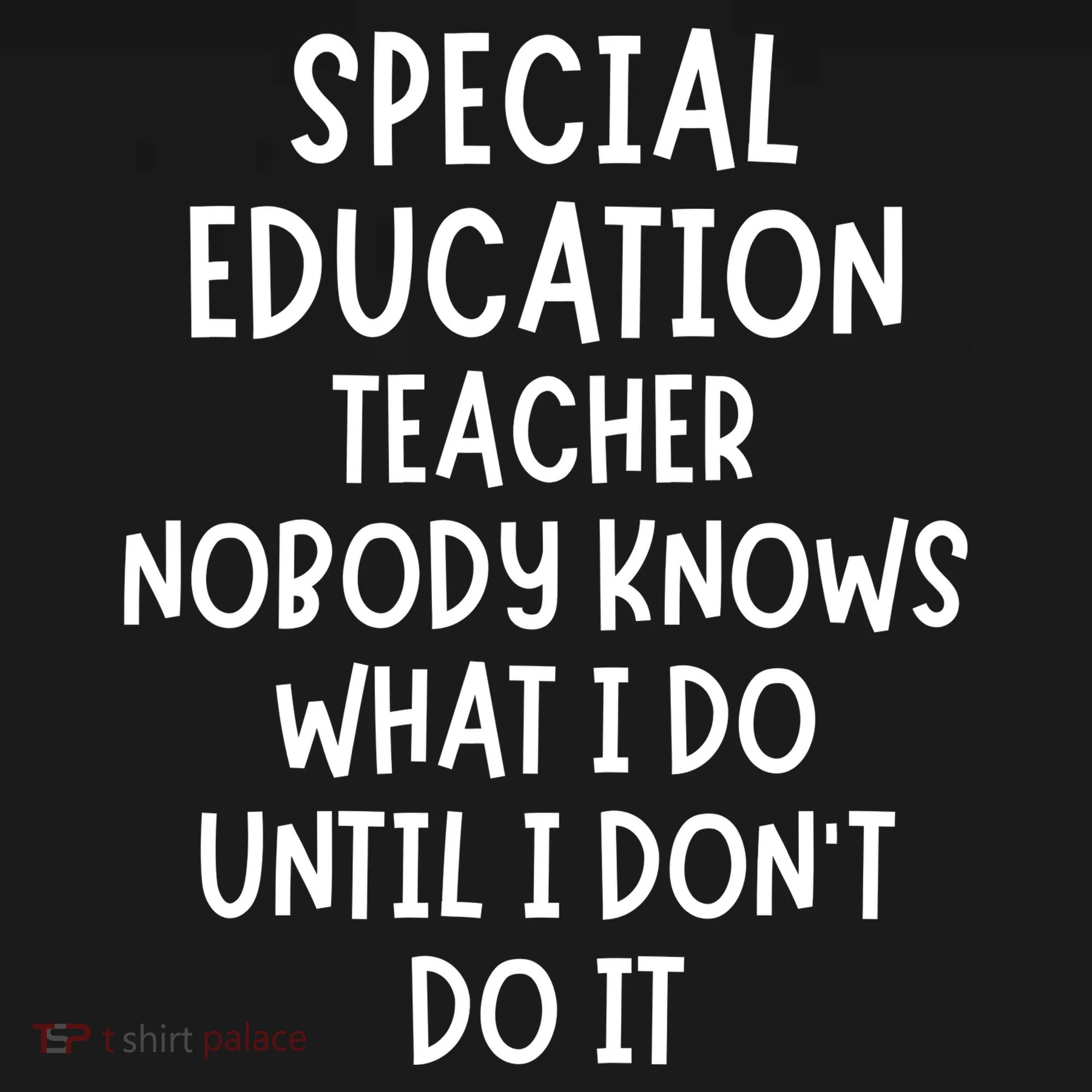 Special Education Teacher Doggie Tank