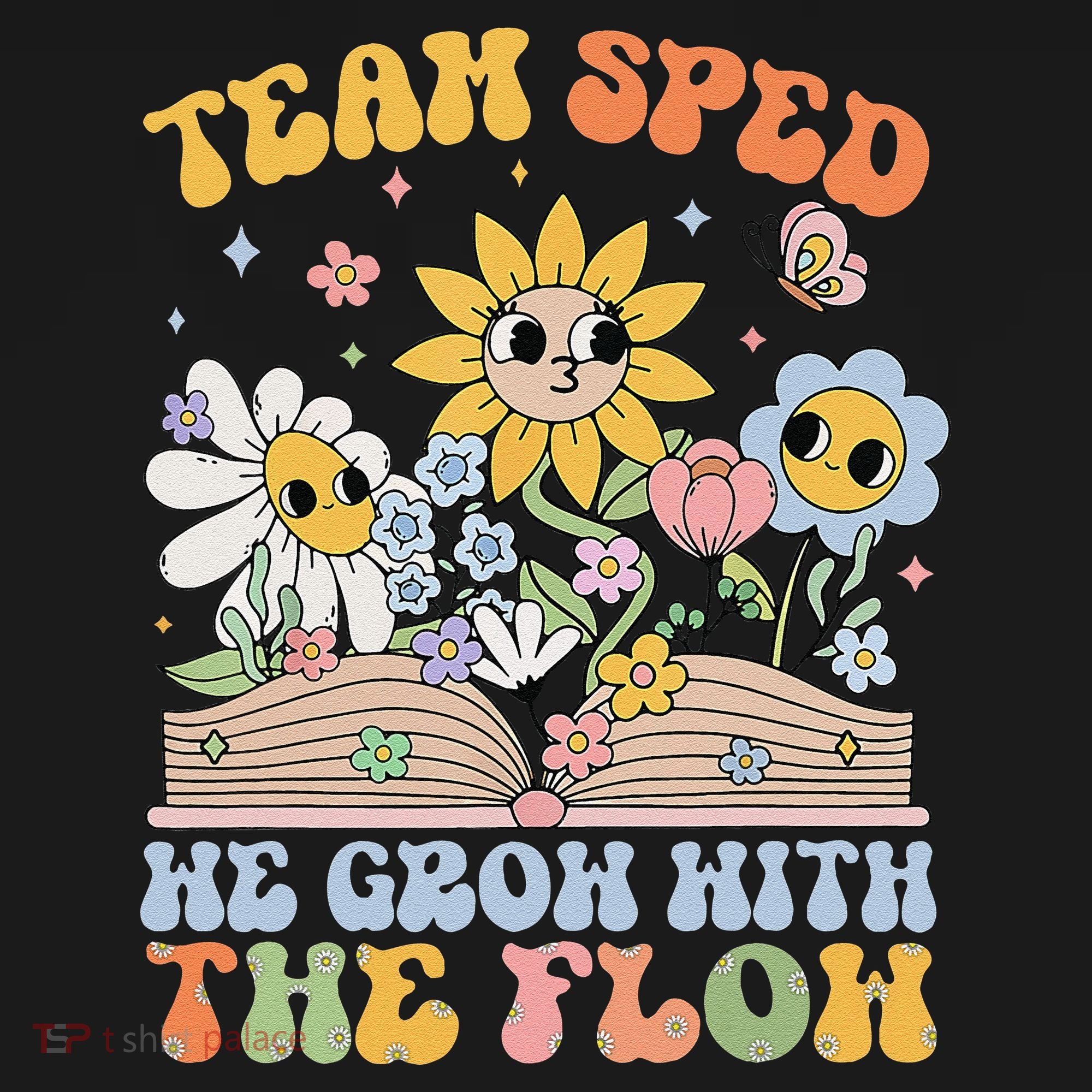 Special Ed Teacher Appreciation Team Sped Grow With The Flow Backpack